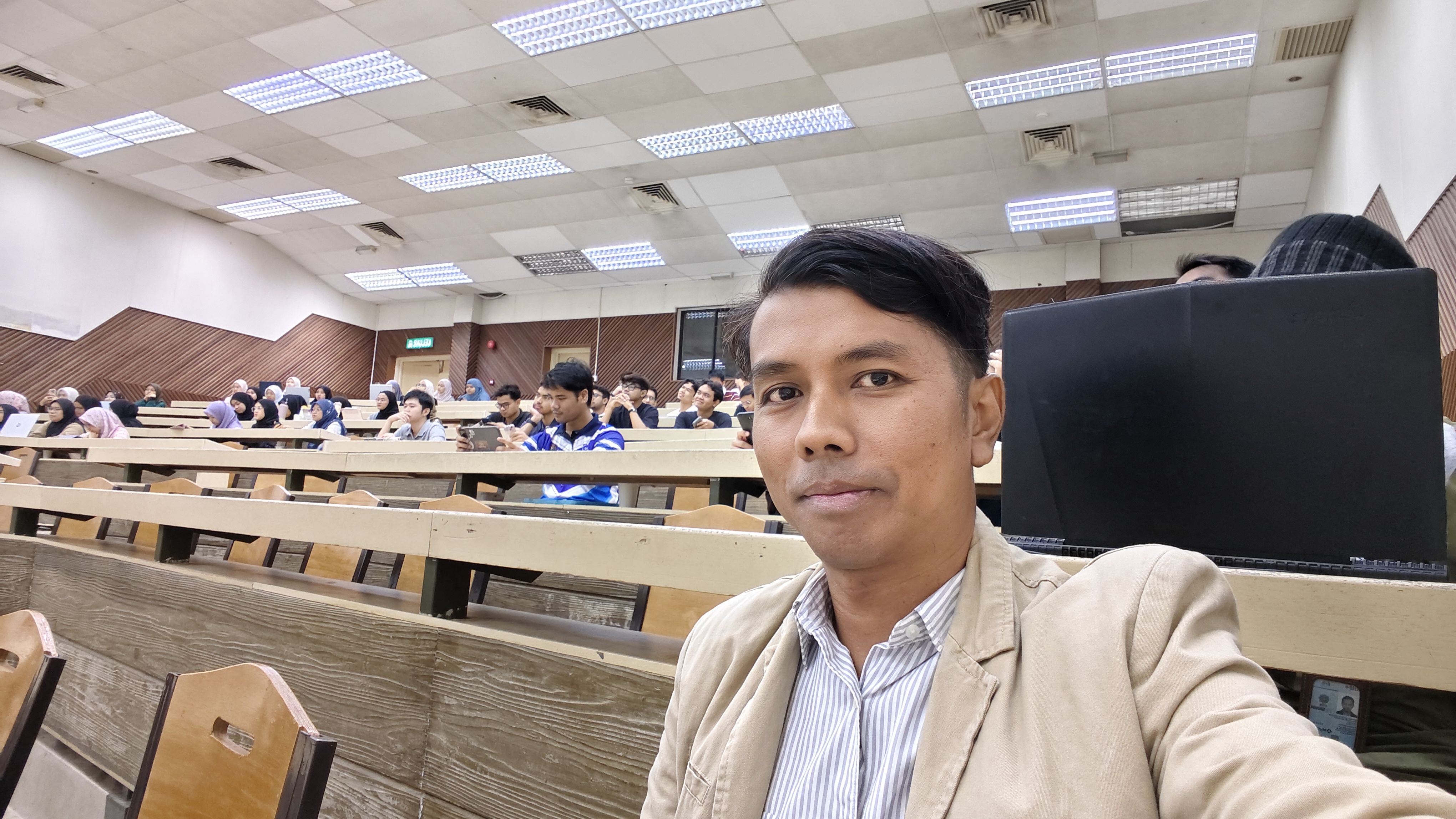 Training session at Universiti Islam Antarabangsa